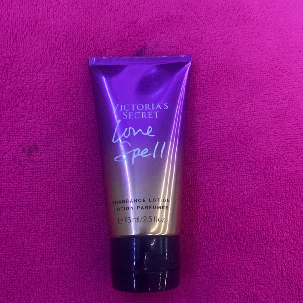 Love spell by Victoria’s Secret mini lotion